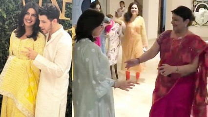 Priyanka Chopra's Mother Madhu DANCES with Nick Jonas's Mother Denise Miller; Watch Video |FilmiBeat