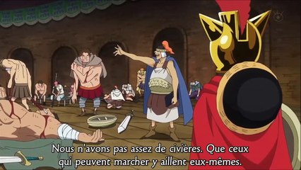 One Piece E 634- Luffy rencontre Bellamy (vostfr )