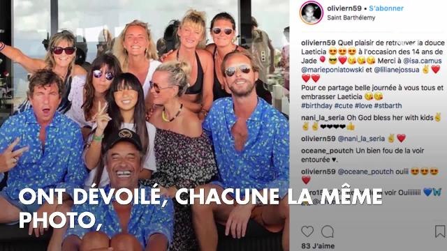PHOTO. Que de l'amour : le message plein de tendresse des amies de Laeticia Hallyday