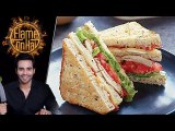 Grilled Chicken Club Sandwich Recipe by Chef Basim Akhund 13th February 2018