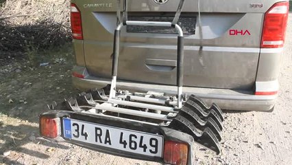 Çankırı Minibüsün Arkasına Bağlı Yolculukta Sürücüye Gözaltı