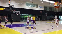 Lonzo Ball seems to have fixed his 3 point shot, Kyle Kuzma & Josh Hart also putting the work in