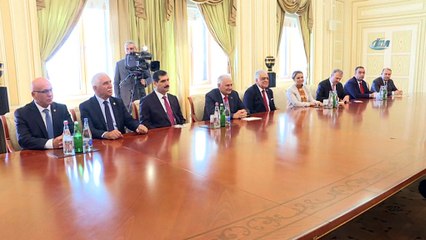 - TBMM Başkanı Yıldırım, Azerbaycan Cumhurbaşkanı Aliyev İle Görüştü