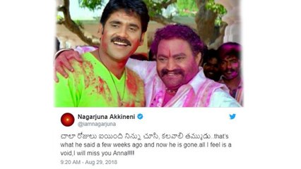 Tollywood Stars Tweets On Nandamuri Harikrishna's Sudden Incident