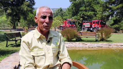 Orman yangınlarıyla 30 yıldır mücadele ediyor - İZMİR