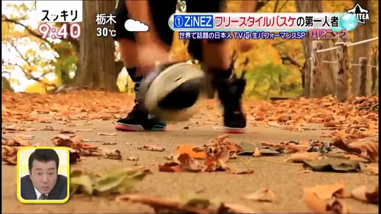 日本歴代王者５人、フリースタイルバスケ　生パフォーマンス披露！！