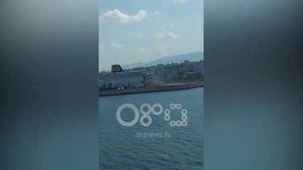 Ora News sjell pamje nga trageti që u përfshi nga flakët në Greqi