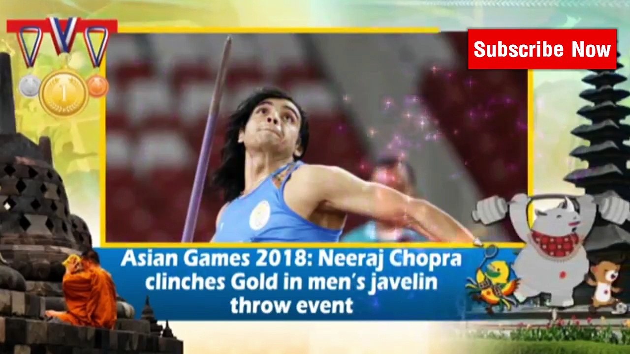 Asian Games 2018 | Neeraj Chopra clinches Gold in men’s javelin throw event