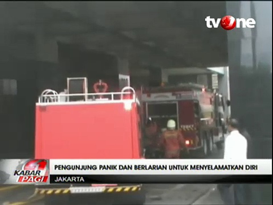 Gedung Bidakara di Pancoran Terbakar