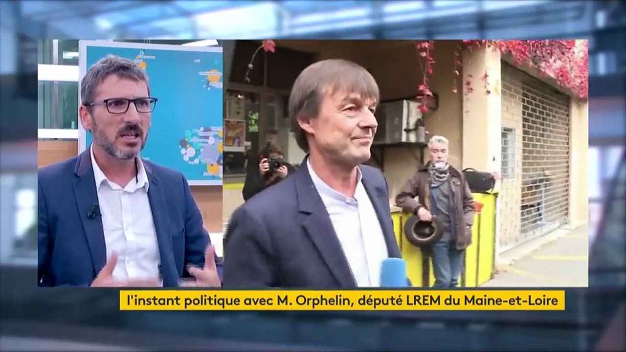 Matthieu Orphelin : "Le message de Nicolas Hulot est un vrai message d'urgence"