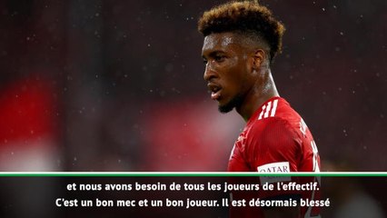 Bayern - Ribéry : "Difficile pour Coman mais nous sommes là pour lui"