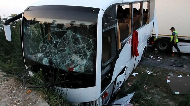 Автобус с российскими туристами попал в ДТП в Турции