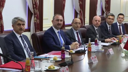 Çin Halk Cumhuriyeti Adalet Bakanı Fu Cınghua Türkiye'de - ANKARA