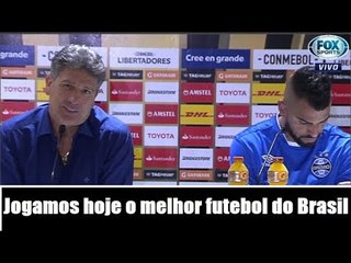 "EU SABIA QUE O GRÊMIO IA AMASSAR O ESTUDIANTES" - RENATO GAÚCHO 29/08/2018