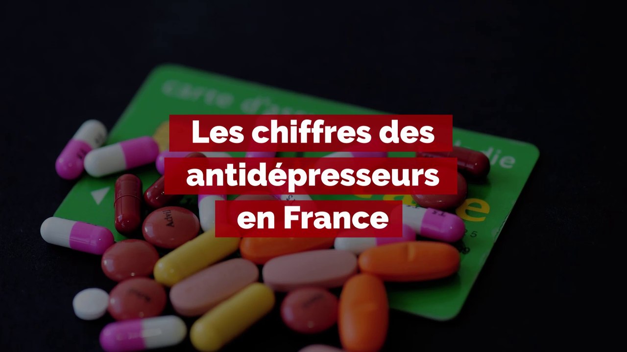 Les chiffres des antidépresseurs en France