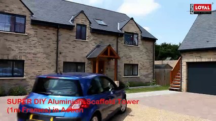 Assemble a Super DIY 5 Scaffold Tower straight out from a small car