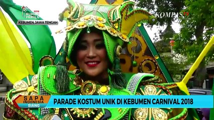 Parade Kostum Unik di Kebumen Carnival 2018