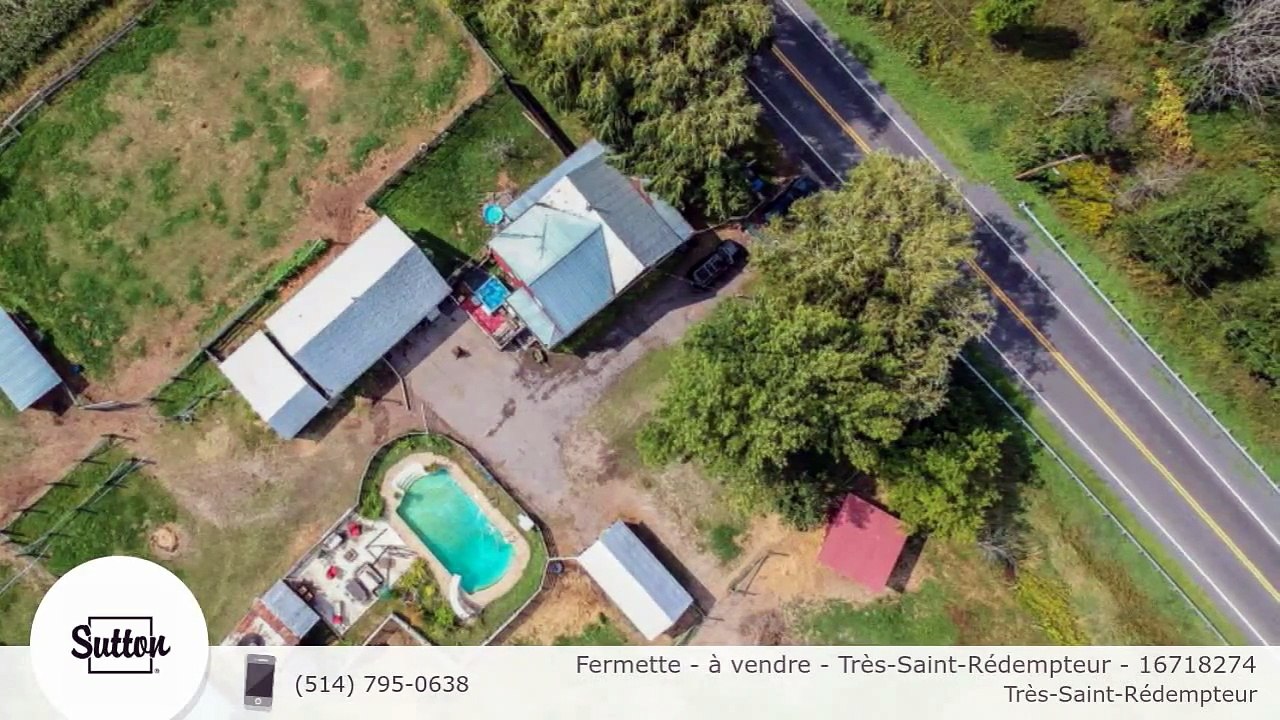 Fermette - à vendre - Très-Saint-Rédempteur - 16718274