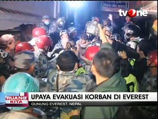 Rekaman Detik-detik Gempa di Nepal dan Gunung Everest