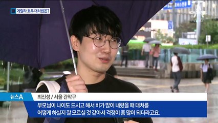“가로등 멀리하라”…게릴라성 호우 대처법은?