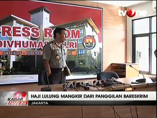 Haji Lulung Mangkir dari Panggilan Bareskrim Mabes Polri