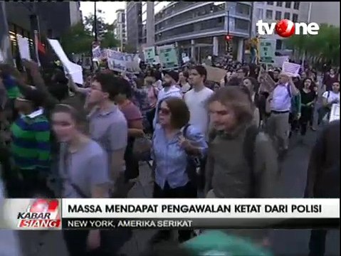Unjuk Rasa Anti-Rasial Terjadi di Sejumlah Kota di AS