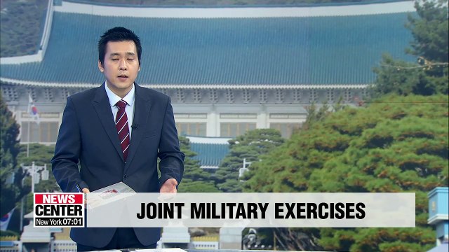 S. Korea says resumption of joint military exercises with U.S.