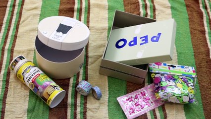DIY   Décore tes boites de rangement