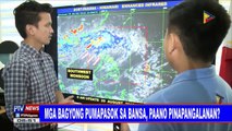 FEATURE | Mga bagyong pumapasok sa bansa, paano pinapangalanan?