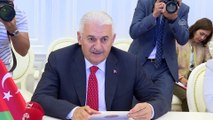 TBMM Başkanı Yıldırım, Azerbaycan Başbakanı Memmedov ile görüştü - BAKÜ