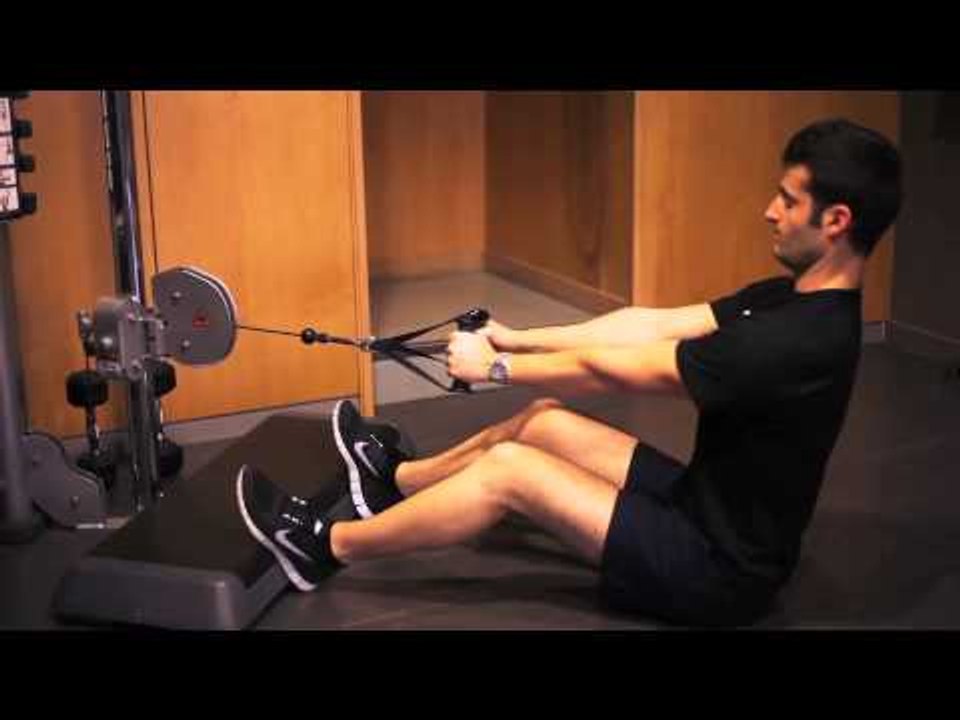 Consejo para el remo polea con agarre mixto