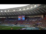 Moscú 2013 - Las gradas del estadio el Martes 13 de Agosto