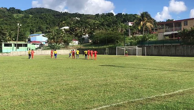 Dimanche 26 aout Coupe de France le 1er but de Manijean sur penalty sous ses nouvelles couleurs . JSA L ESPRIT D EQUIPE !!!