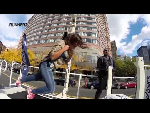 El desafío de la cinta de correr de Asics llega a Barcelona