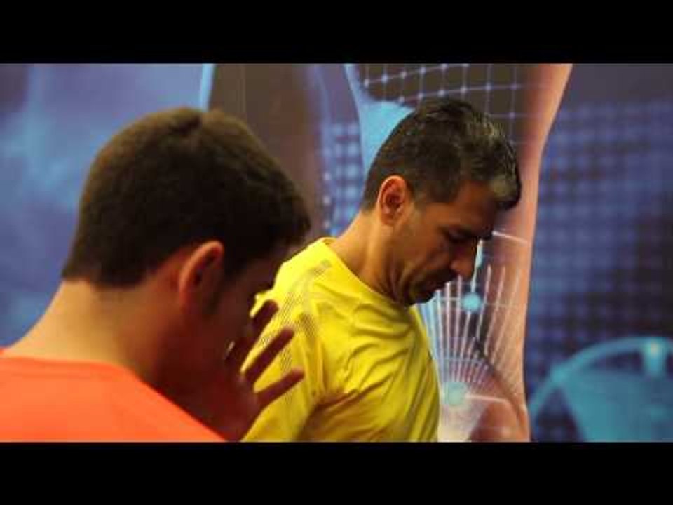 Paco Roncero analiza su pisada en el ASICS Foot ID