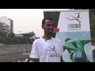 Gebremariam presenta la Ethiotrail
