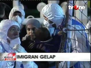Aparat Keamanan Italia Tangkap 28 Imigran Gelap Asal Libya