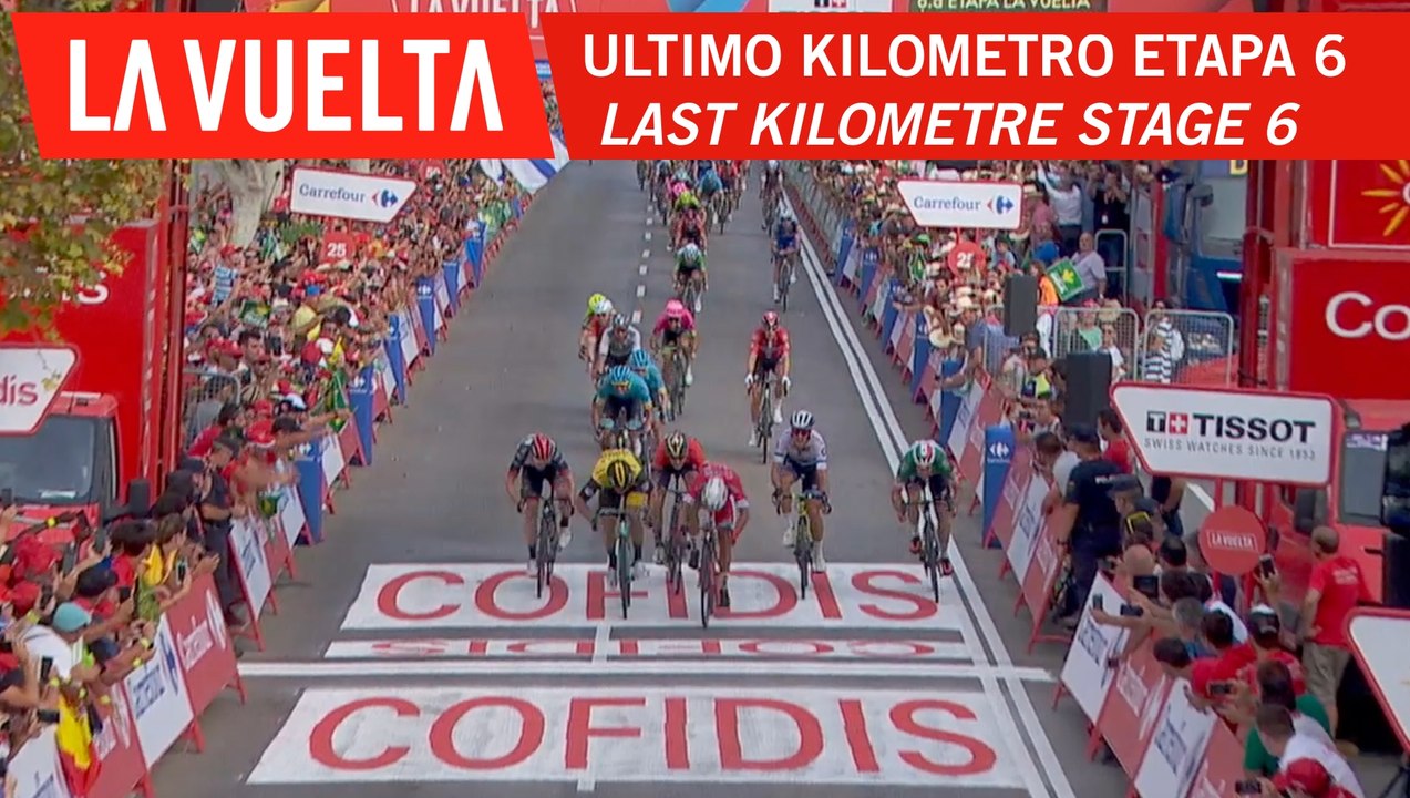 Ultimo kilómetro / Last kilometer - Étape 6 / Stage 6 - La Vuelta 2018