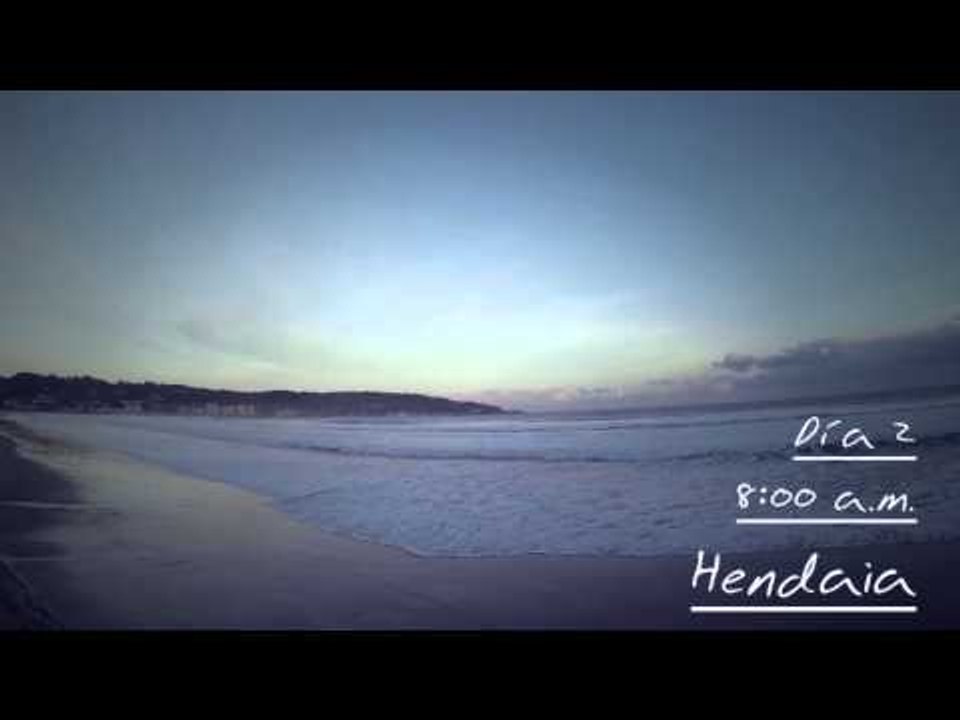 Una intensa sesión de olas