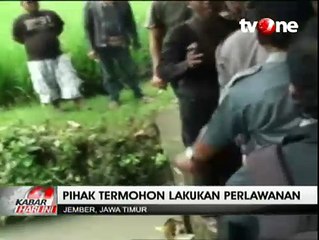 Eksekusi Lahan Pertanian di Kecamatan Ajung Ricuh