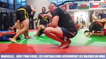 Marseille : avec Yvan Sorel, les footballeurs découvrent les valeurs du MMA