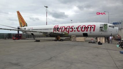 Trabzon Pistten Çıkan Uçak 'Millet Kıraathanesi' Yapılacak Hd