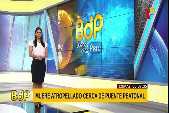 Comas: hombre murió tras ser arrollado por combi