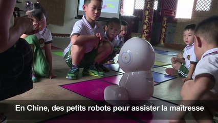 En Chine, des petits robots pour assister la maîtresse