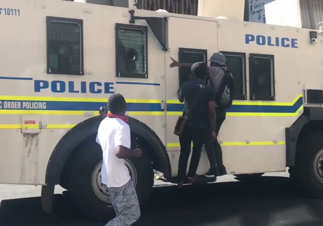 Demonstrators Call for Justice Following Death of University Student in Violent Protests