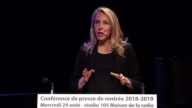 Intervention de Sibyle Veil - Rentrée de Radio France 2018 -2019