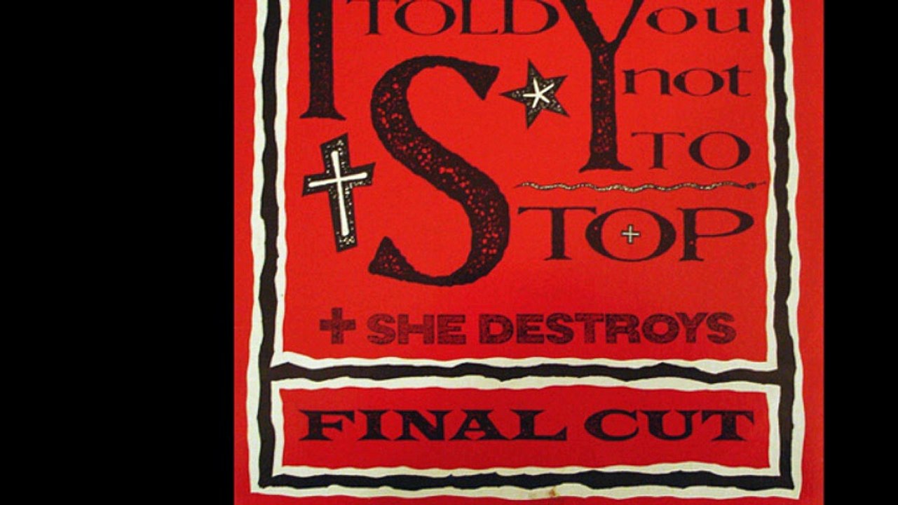 Final Cut - She Destroys (Vocal Vision) (B2)