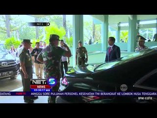 Presiden Jokowi Bersama Ibu Negara Mengikuti Jalan Sehat - NET 5