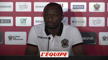 Vieira «On y croit encore» - Foot - L1 - Nice