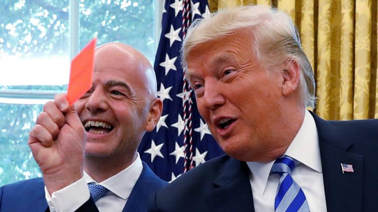 Watch: Trump meets FIFA President Infantino to discuss 2026 World Cup